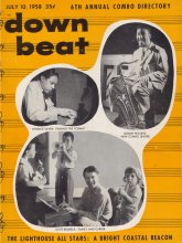 DownBeat, July 1958 